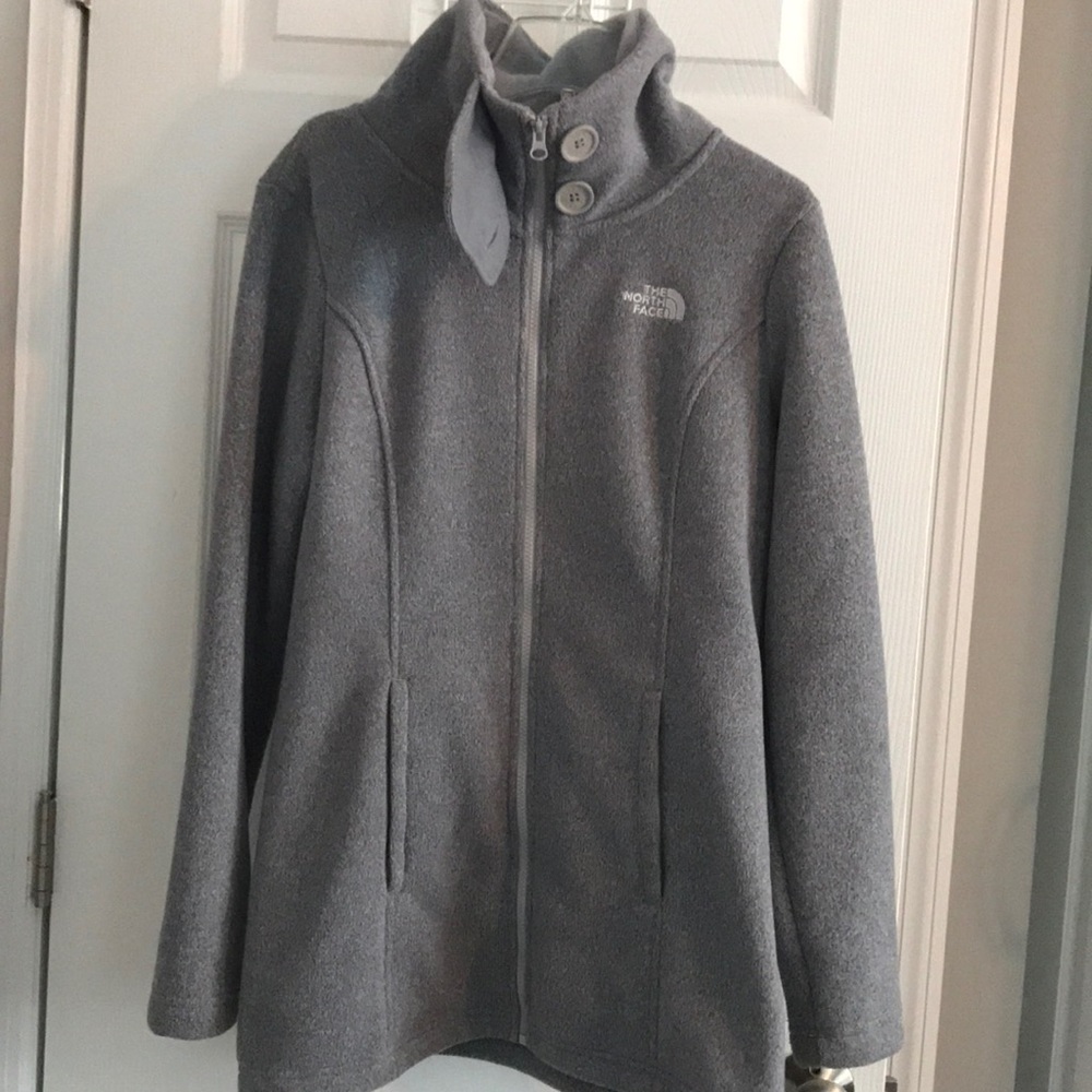 Gray Northface Jacket